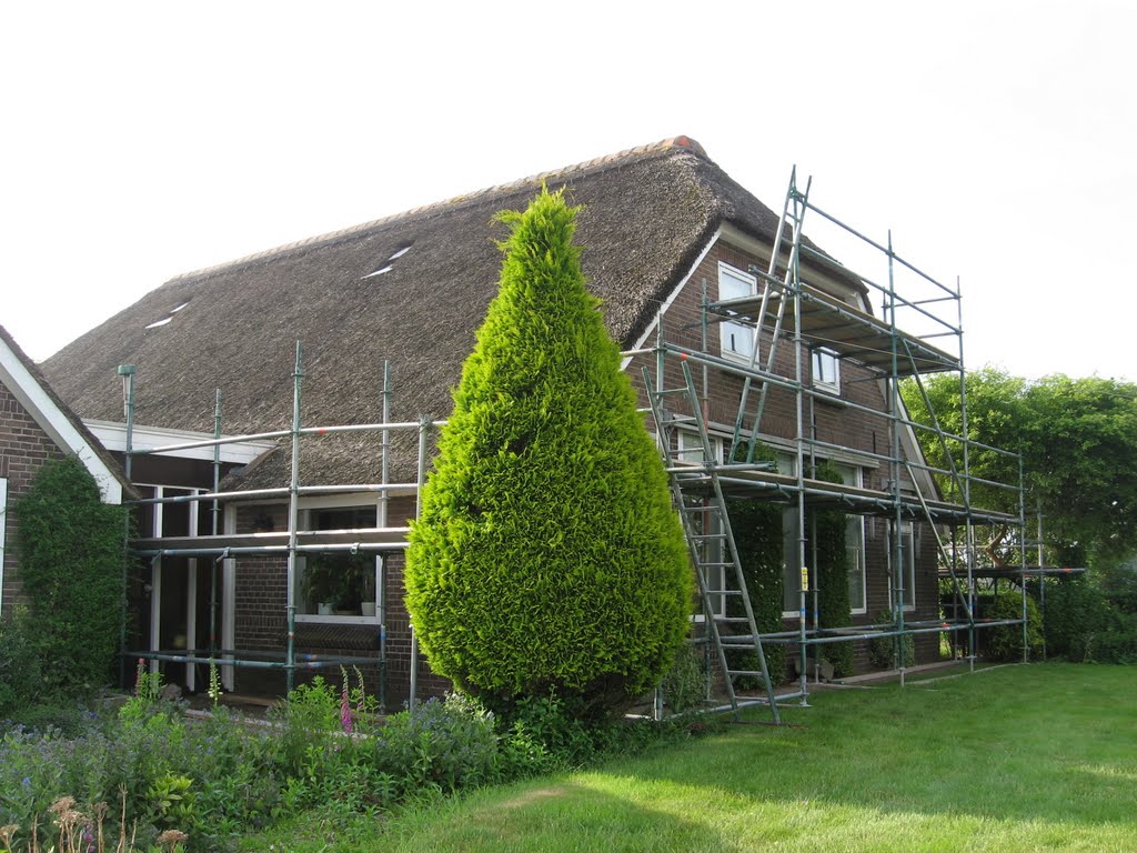 boerderij in de steigers