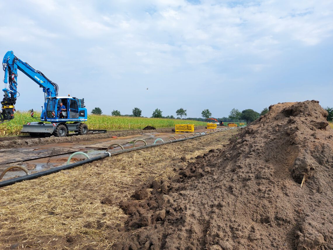 Werkzaamheden voor waterleiding