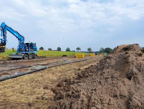 Werkzaamheden voor waterleiding