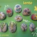 happy stones met als thema lente